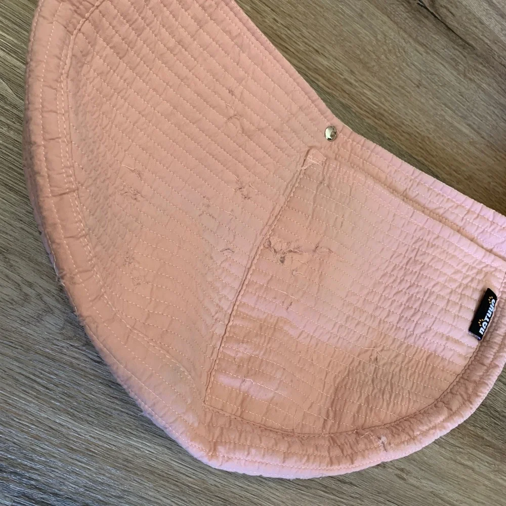 Natuya Pink Quilted Pet Carrier Sling Small Dog Cat Hands Free Travel Bag